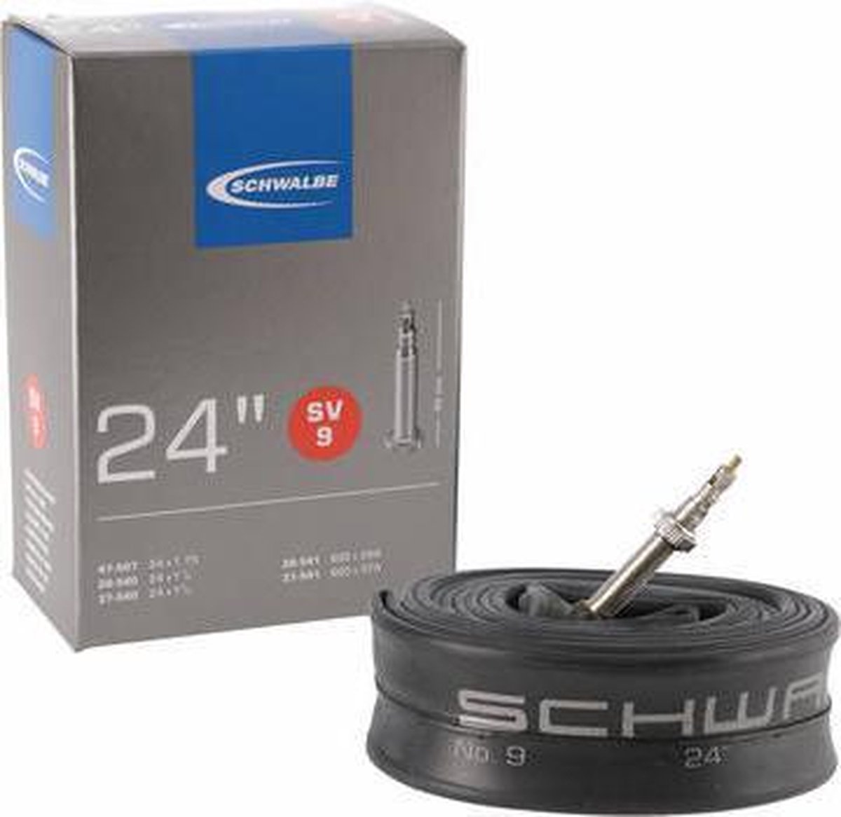 Schwalbe Binnenband 24 X 1.75/1 3/8*(28/47-507/541) Fv 40 Mm - Zwart