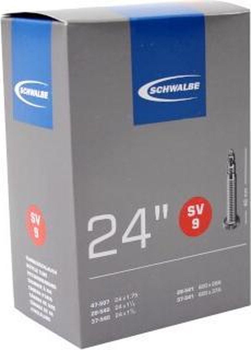 Schwalbe Binnenband 24 X 1.75/1 3/8*(28/47-507/541) Fv 40 Mm - Zwart