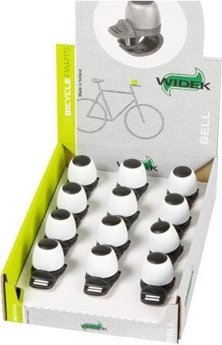 Widek Fietsbel Compact Ii/zwart - Wit