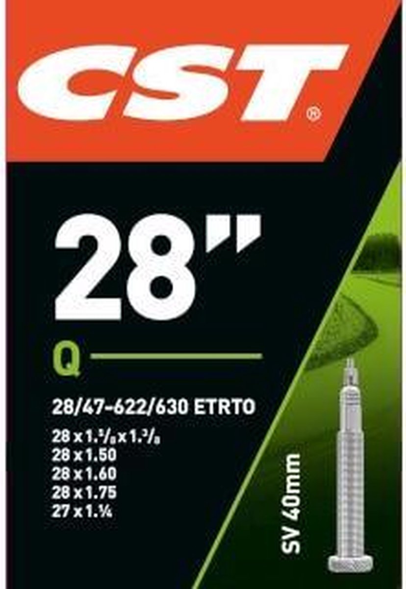 CST Binnenband 28 X 1.20/1.75 (28/47-622) Fv 40 Mm - Zwart