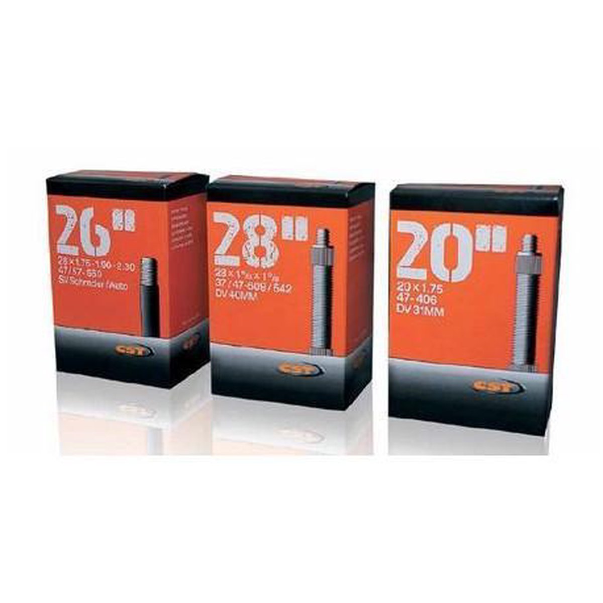 CST Binnenband 28 X 1.20/1.75 (28/47-622) Fv 40 Mm - Zwart