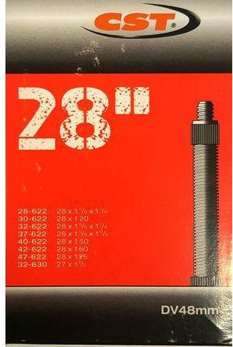 CST Binnenband 28 Inch (37-622) Dv 48 Mm - Zwart