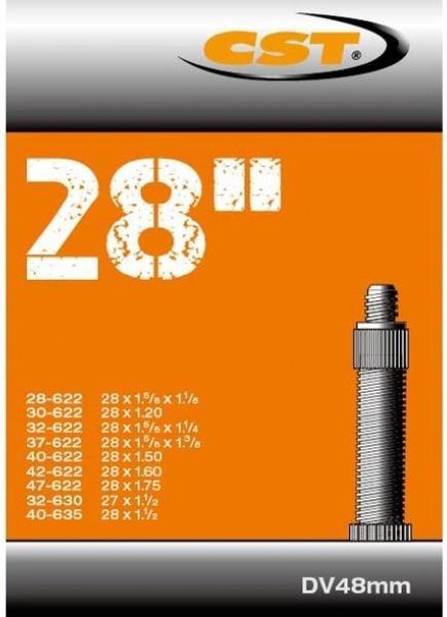 CST Binnenband 28 Inch (37-622) Dv 48 Mm - Zwart