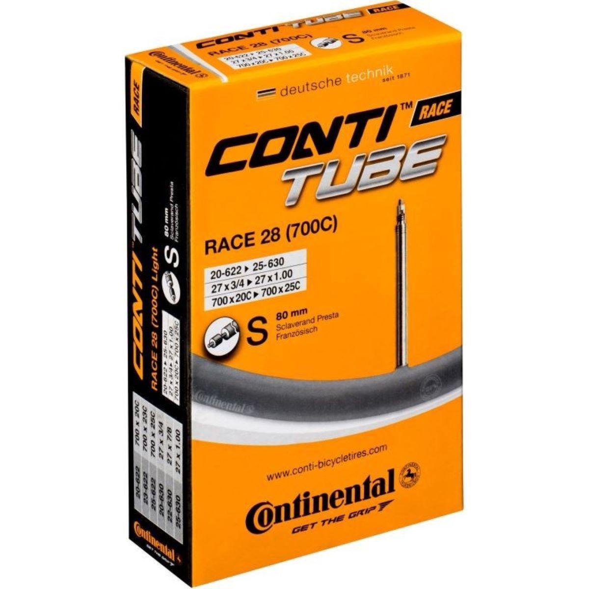 Continental Binnenband Race 28 Inch (18/25-622) Fv 80 Mm - Zwart