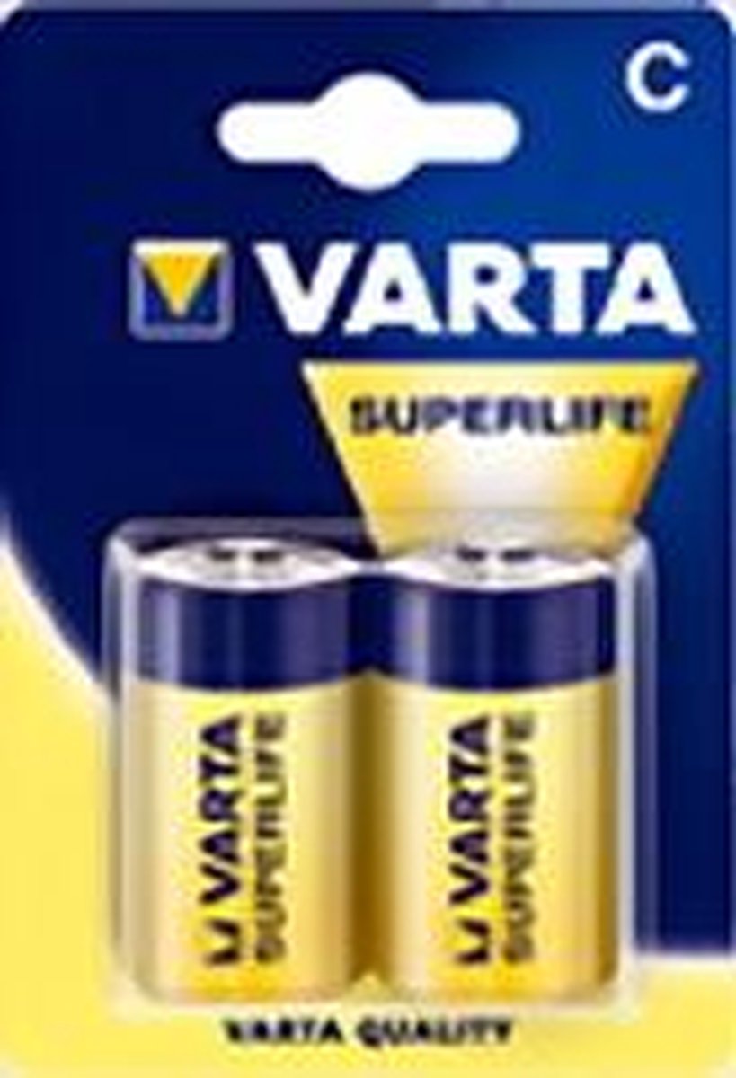 Varta Superlife Batterijen R14