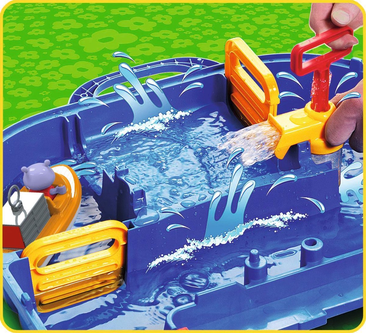 Aquaplay Waterbaan Mega Set - Blauw