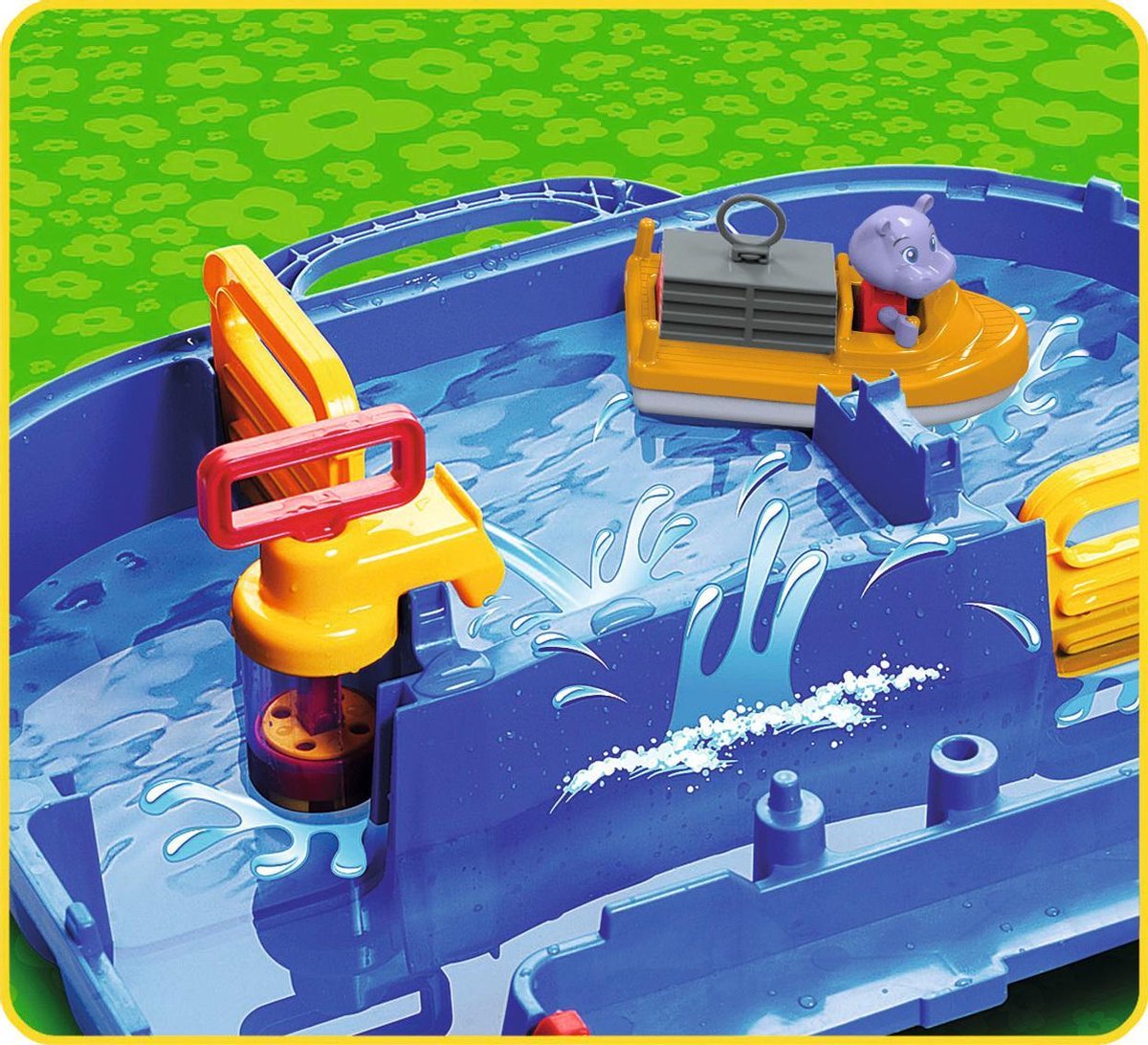 Aquaplay Waterbaan Mega Set - Blauw