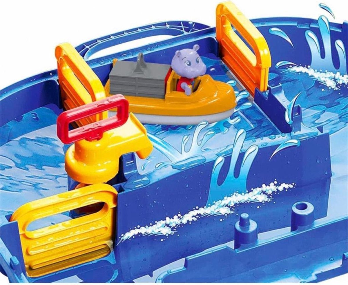Aquaplay Waterbaan Mega Set - Blauw
