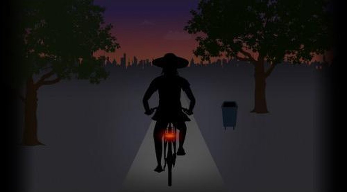 Spanninga Achterlicht Duxo Led Drager Batterijen - Rood