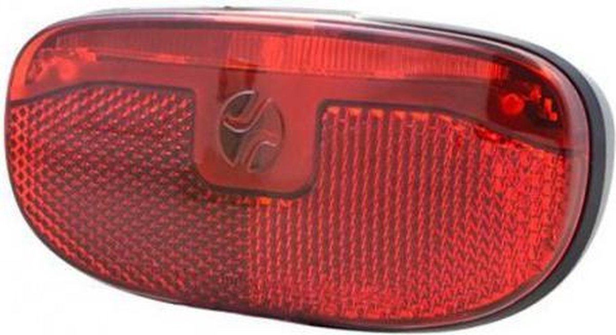 Spanninga Achterlicht Duxo Led Drager Batterijen - Rood