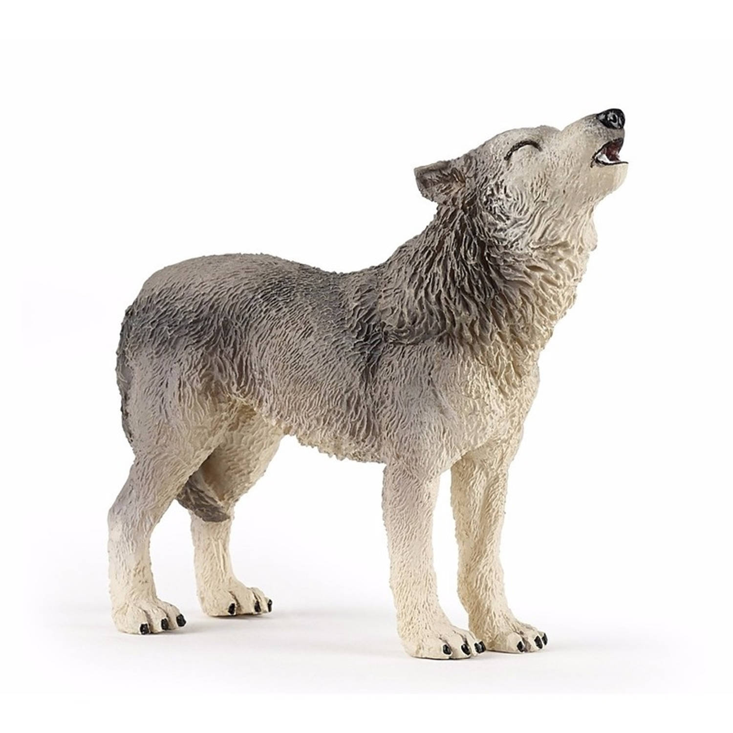 Papo Plastic Speelgoed Figuur Huilende Wolf 9 Cm