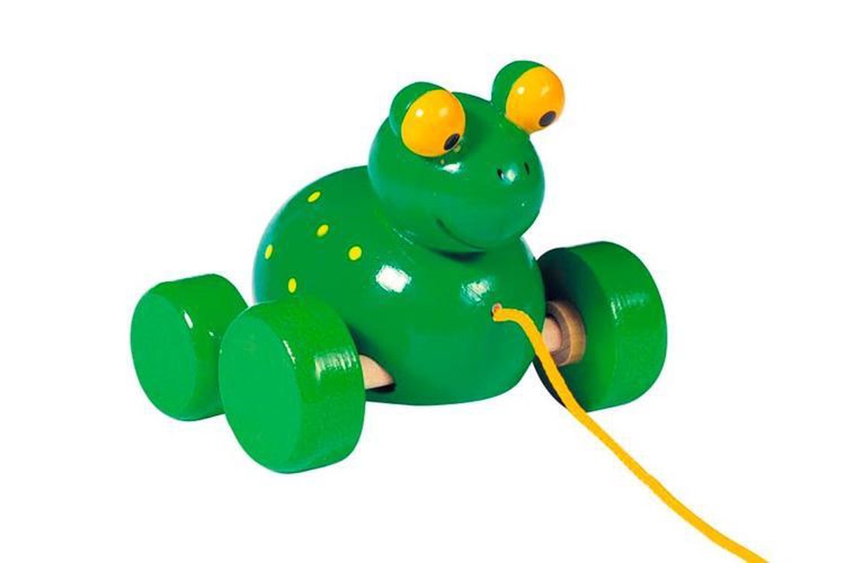 Goki Trekdier Kikker - Groen