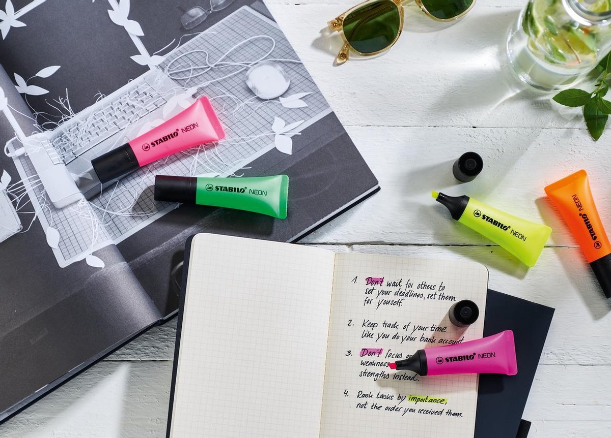Stabilo Neon Highlighters