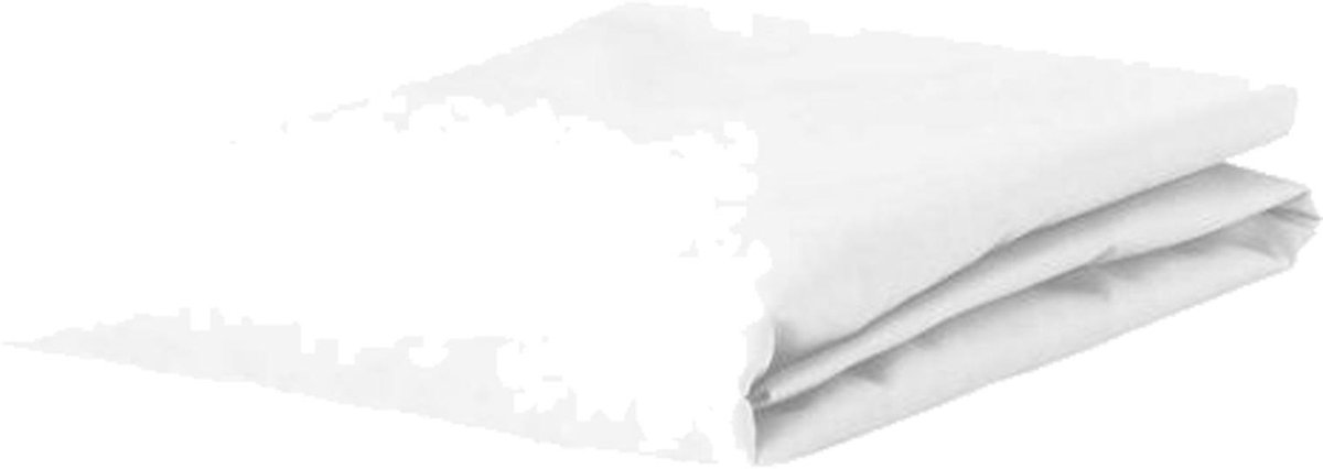 Essenza Satin Hoeslaken - 100% Katoen-satijn - 1-persoons (80x200 Cm) - White - Wit