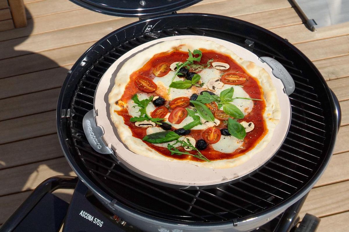 Outdoor Chef Outdoorchef Steen Pizza En Brood ø 41 Cm - Beige