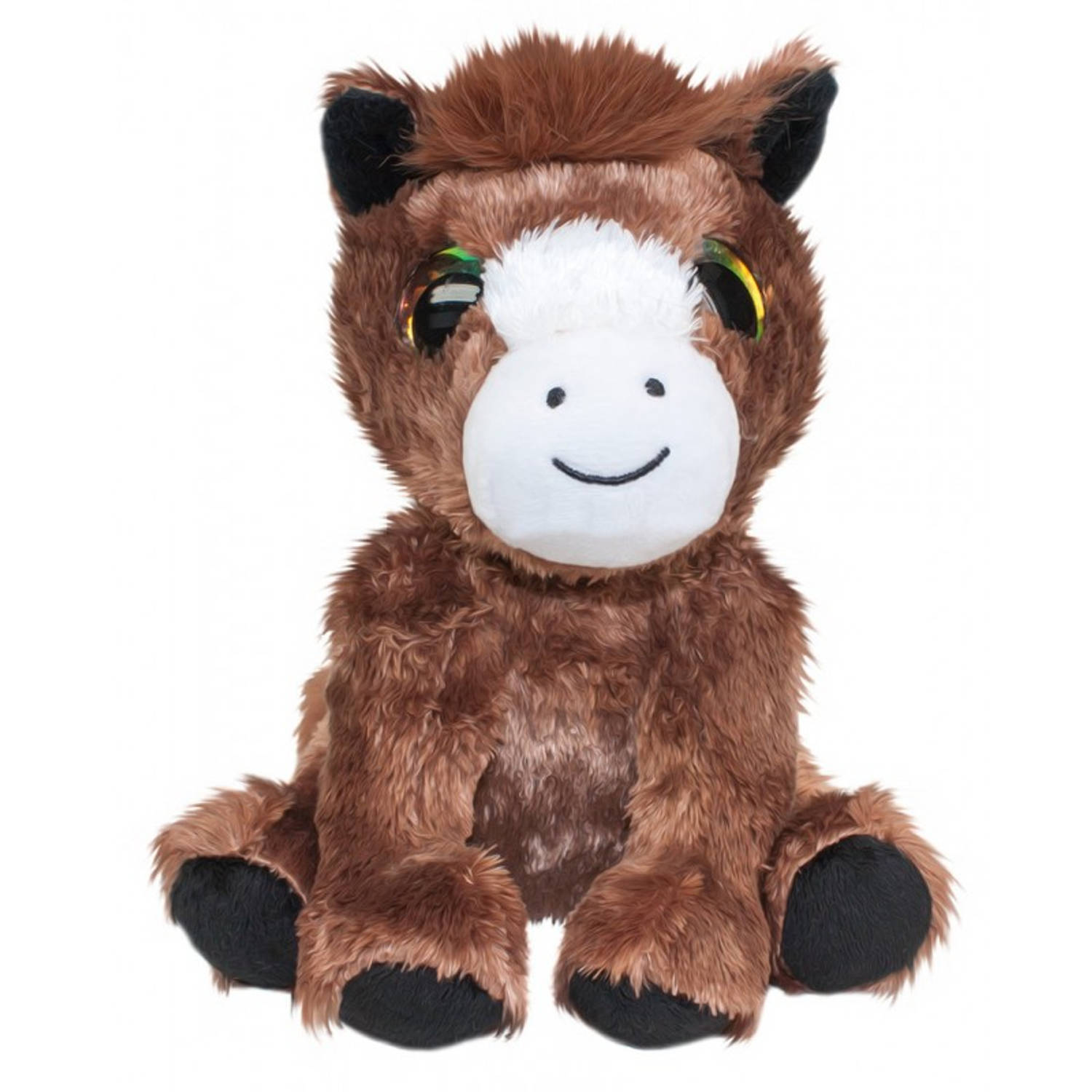 Lumo Stars Knuffeldier Pony Reino - Classic - 15cm - Bruin