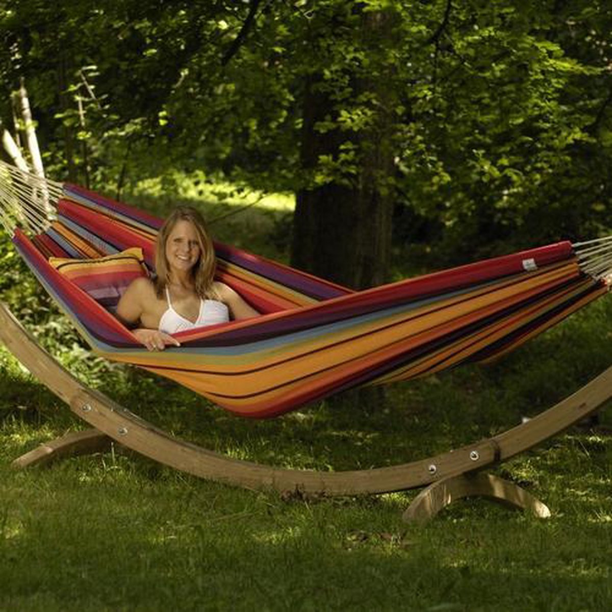 Amazonas Barbados Hangmat Ass. Regenboog