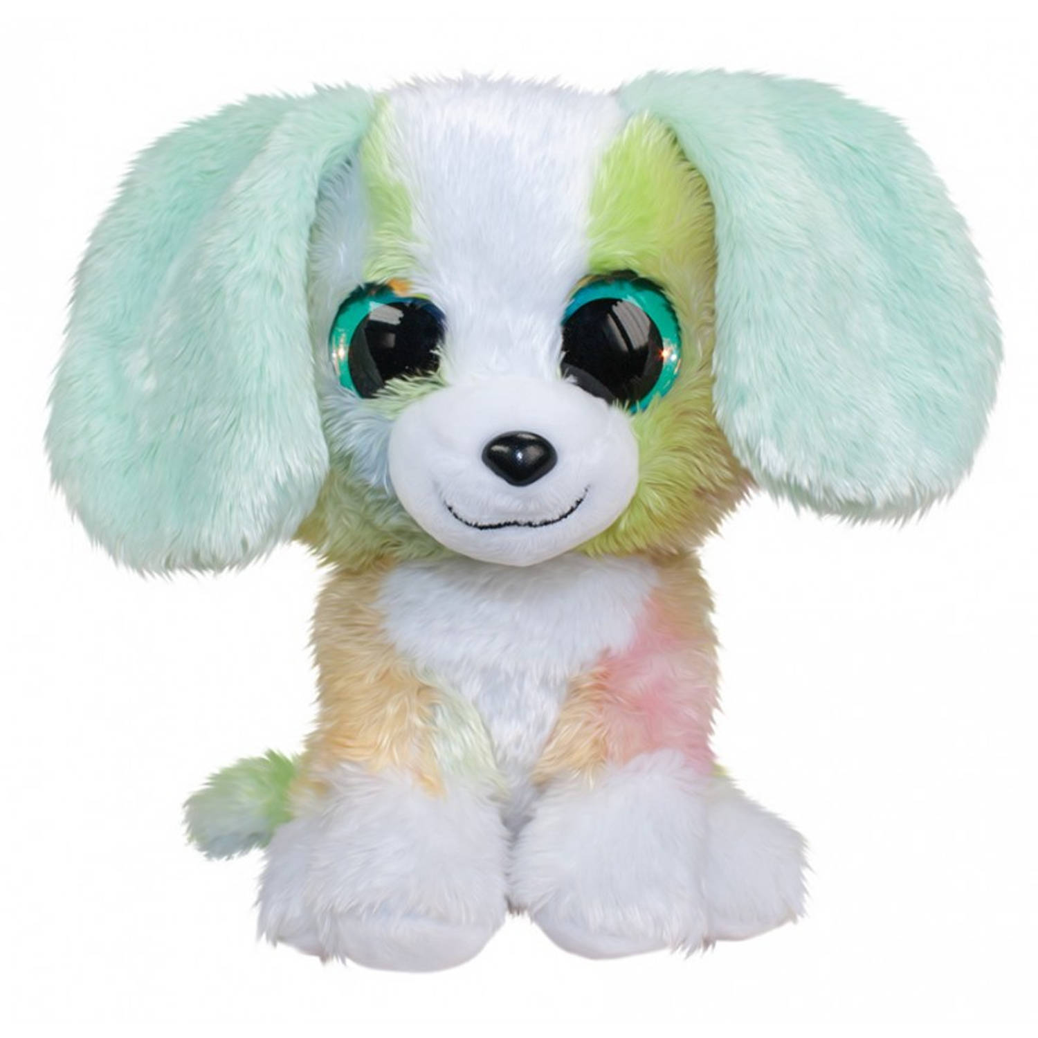 Lumo Stars Knuffeldier Dog Spotty - Clas - Groen