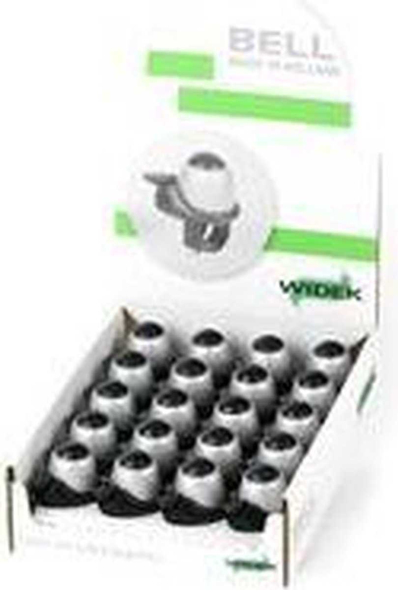 Widek Fietsbel Decibel Ii 40 Mm Zilver - Silver