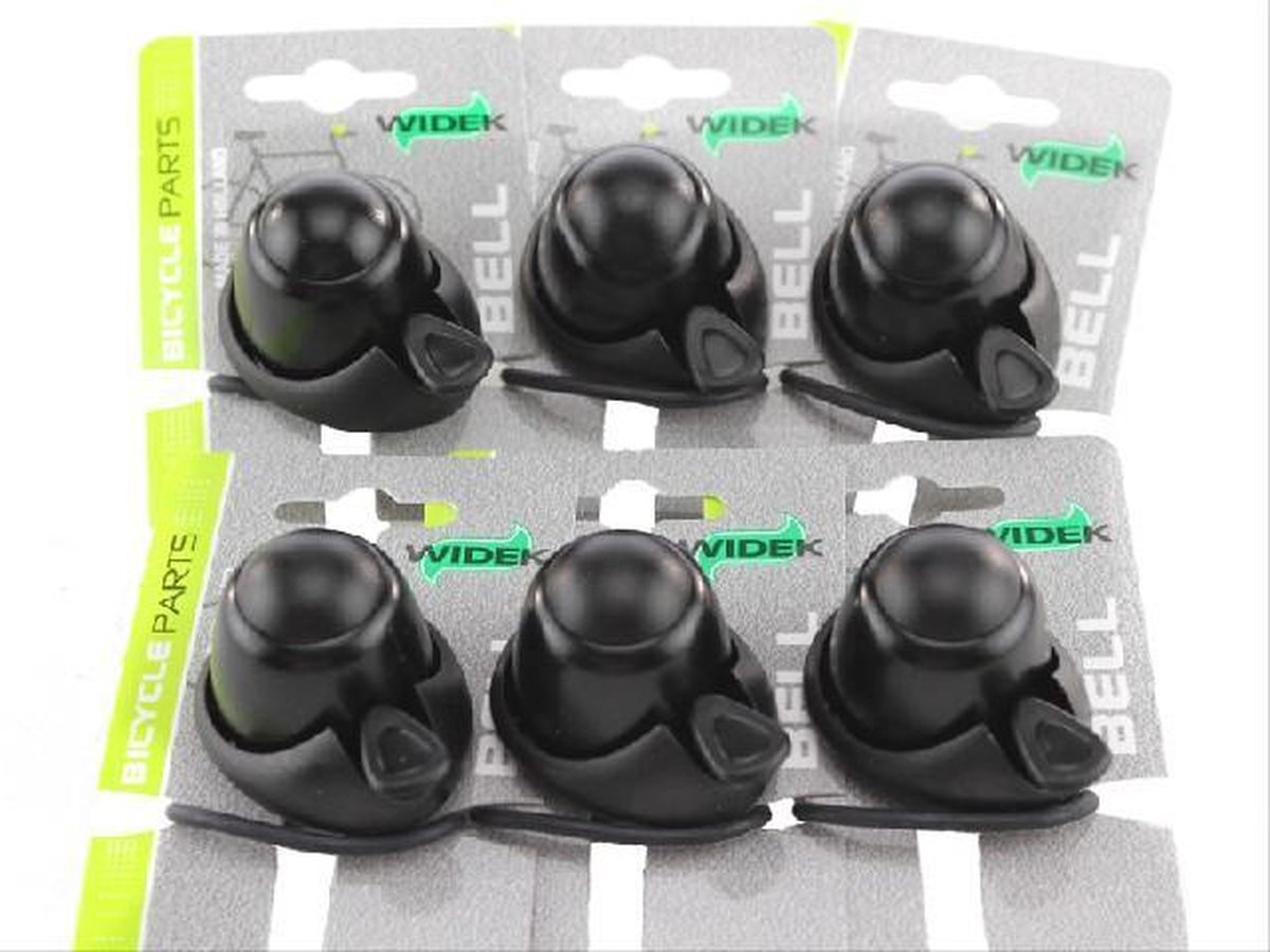 Widek Fietsbel Decibel Ii Aluminium 40 Mm - Zwart