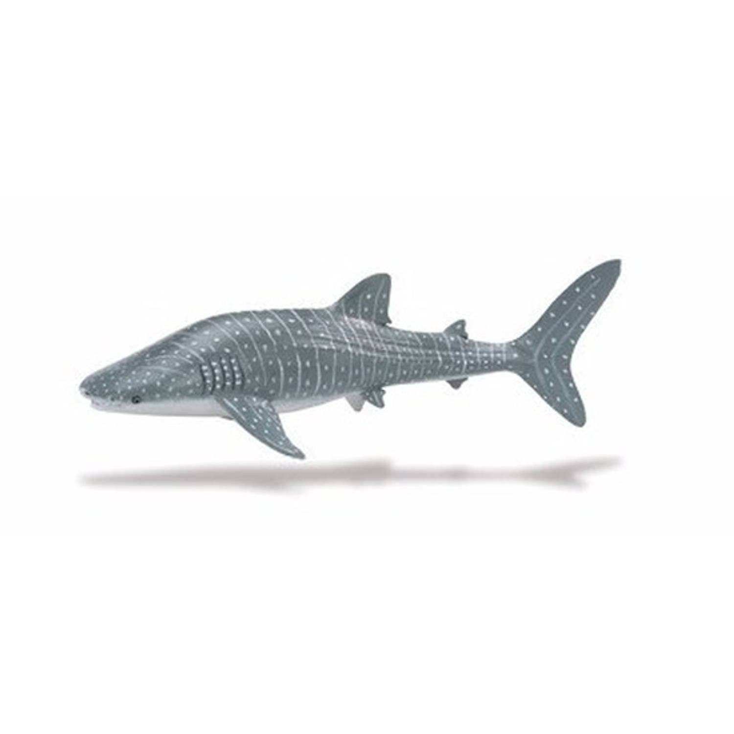 Safari Plastic Speelgoed Figuur Walvishaai 24 Cm - Grijs