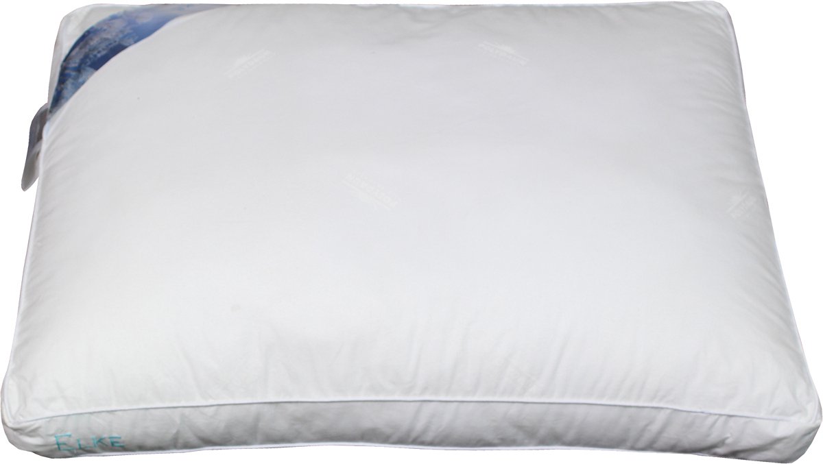 Polydaun Elke Synthetisch Stevig Hoofdkussen - Synthetisch - 50x62x10/5 Cm, Passend In Kussensloop Van 60x70 Cm - - Wit
