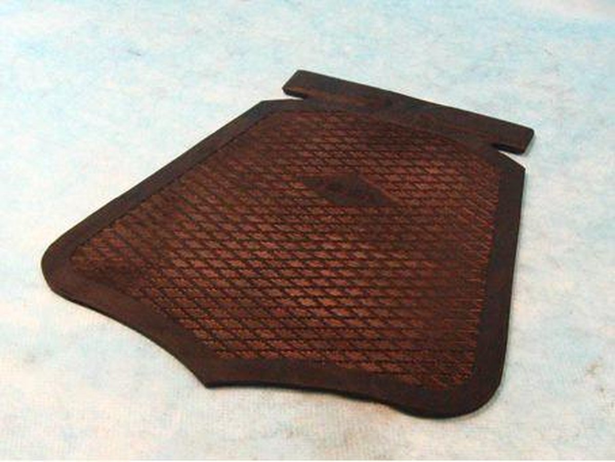 Bibia Spatlap Classic Ombuig 21 X 19 Cm (Oem) - Zwart