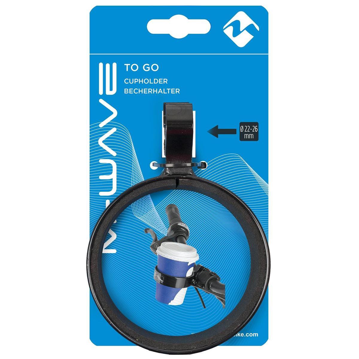 M-wave Bekerhouder To Go - Zwart