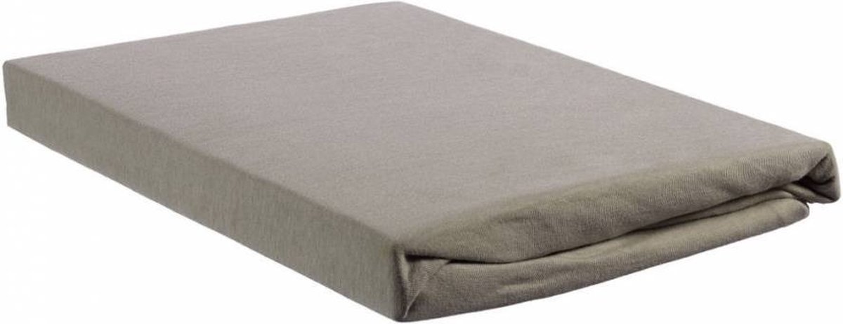 Beddinghouse Hoeslaken Jersey Taupe-180 X 200/210 Cm