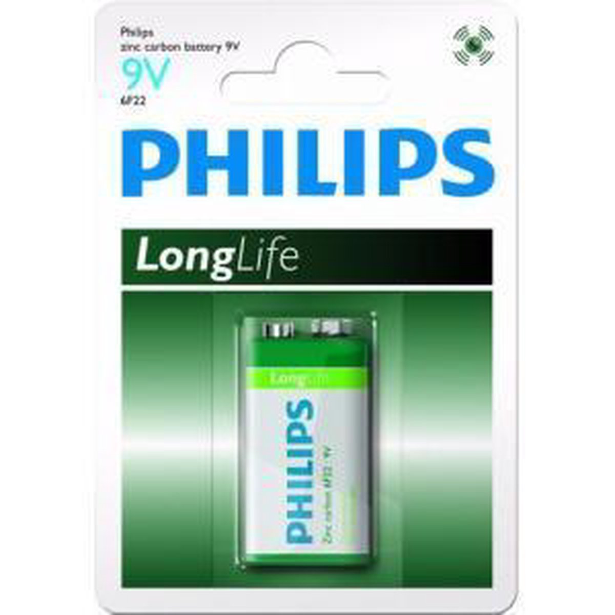 Philips Batterij 6f22 Longlife 9v Per Stuk