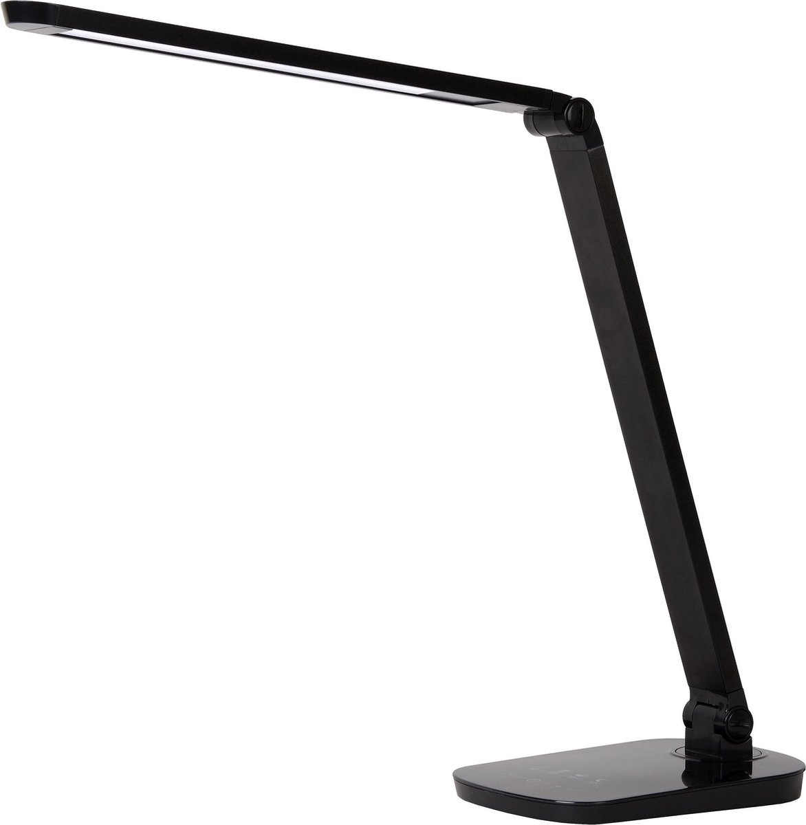 Lucide Vario Led - Bureaulamp - Led Dimb - Zwart