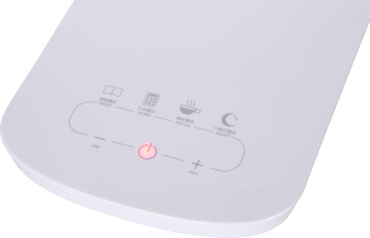 Lucide Vario Led - Bureaulamp - Led Dimb. - 1x8w 2700k - - Wit