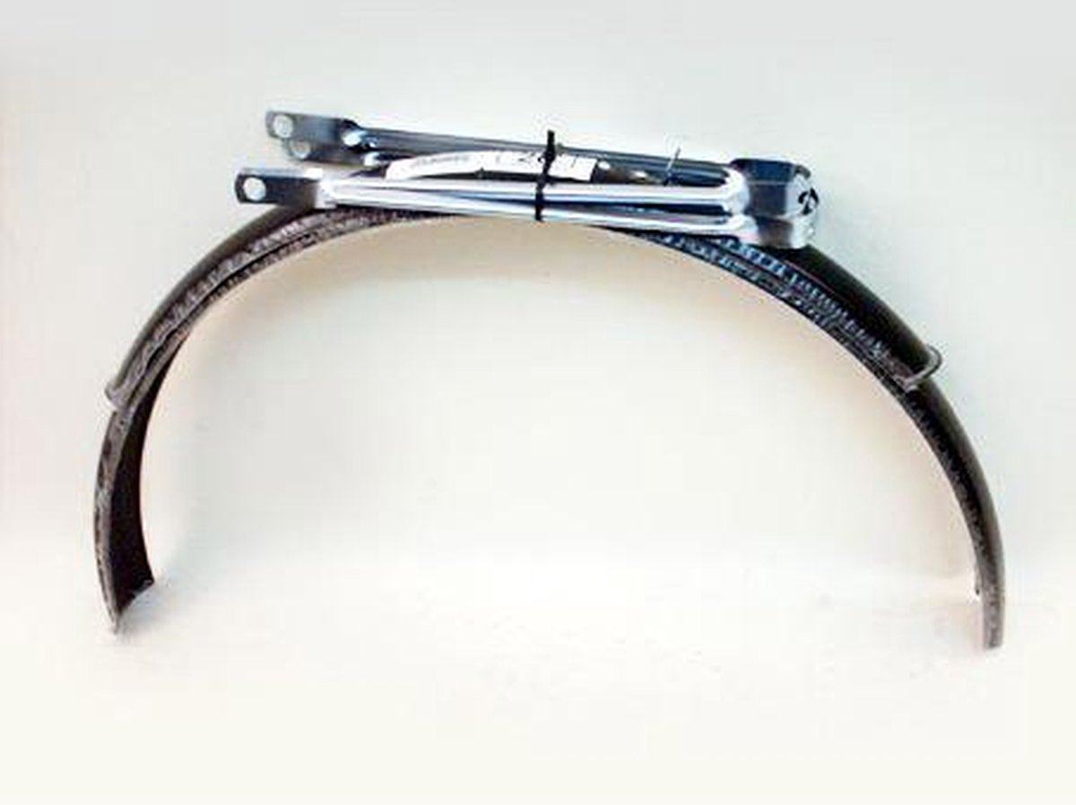 Curana Spatbord Set Atb Staal 20 Inch - Zwart