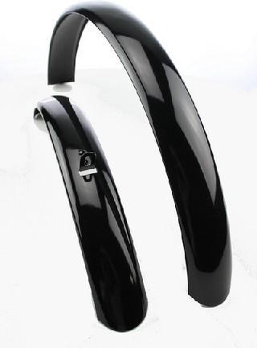 Curana Spatbord Set Atb Staal 20 Inch - Zwart