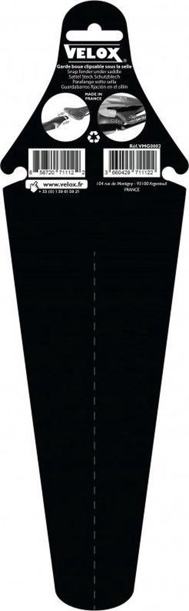 Velo Opdrukspatbord 12-29 Inch - Zwart