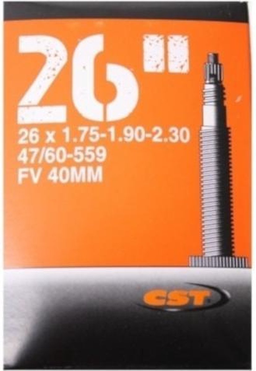 CST Binnenband 26 X 1.50-2.50 (40/62-559) Fv 40 Mm - Zwart