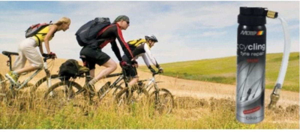 Motip Cycling Banden Reparatie 75 Ml - Grijs