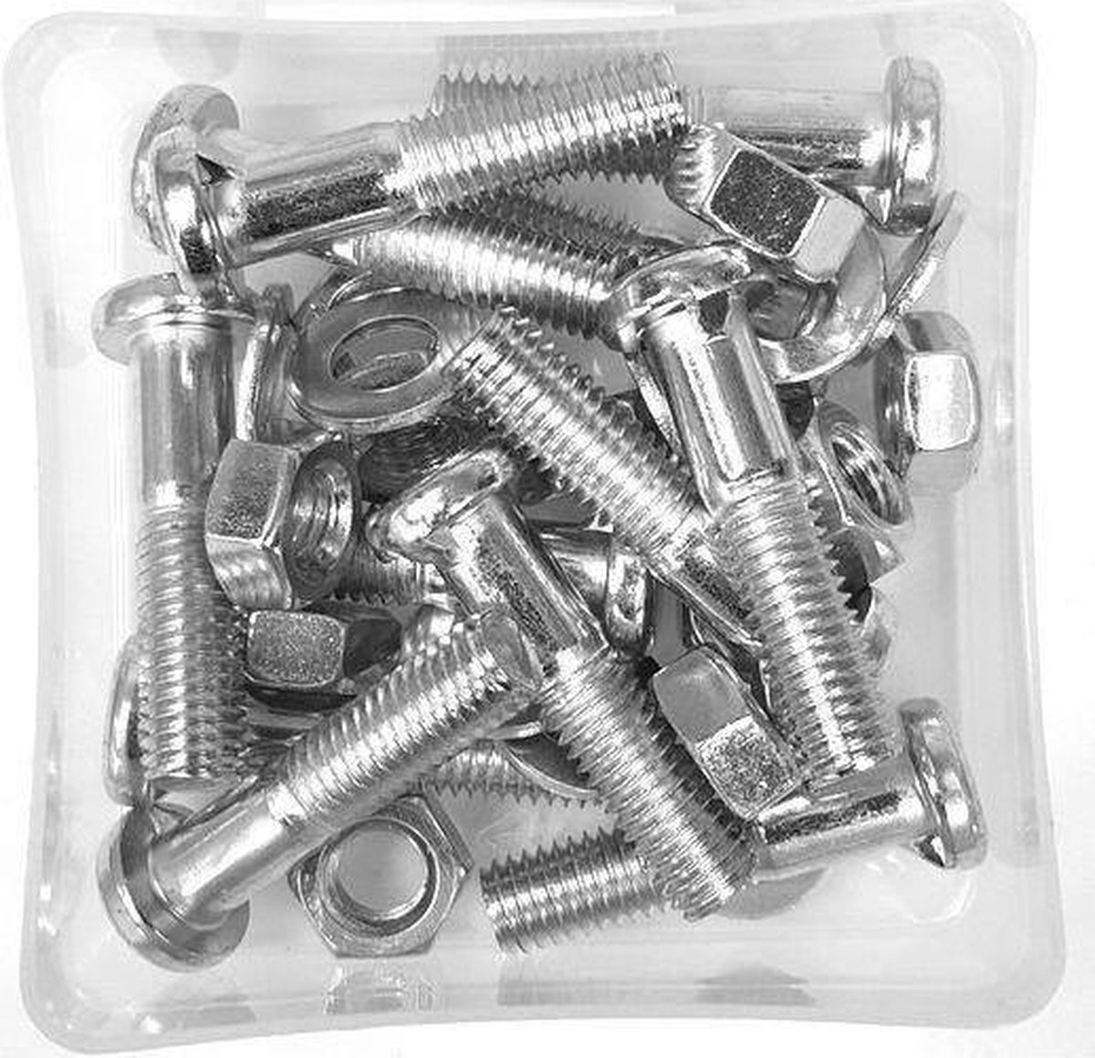 Bofix Zadelpenbout M8 X 35 Mm Compleet Per 12 Stuks