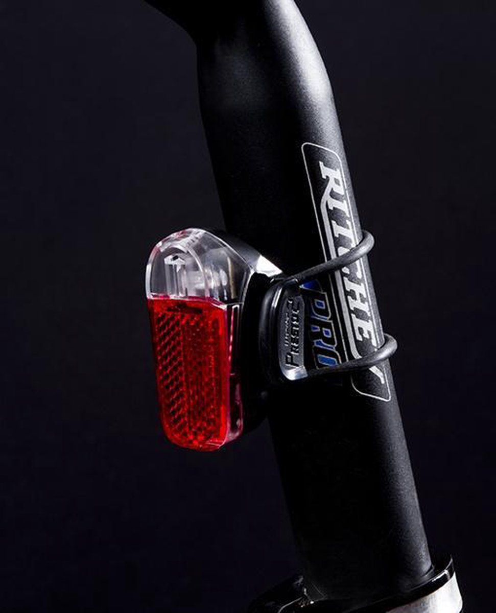 Spanninga Achterlicht Led Batterij - Zwart