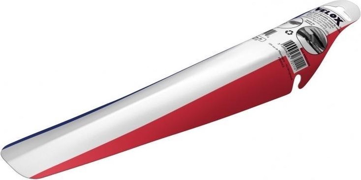 Velox Ass-saver Spatbord Achter Kunststof Frankrijk Bl/wit/ro - Blauw