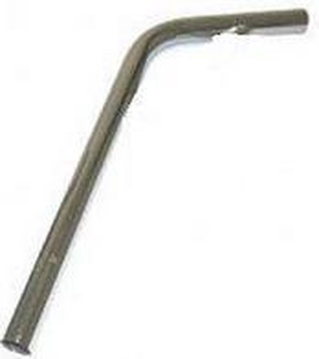 TOM Zadelpen Freestyle Bmx 22,2 X 350 Mm Gebogen Chroom