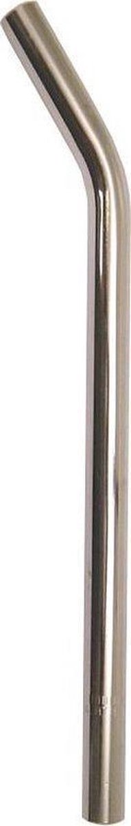 TOM Zadelpen Freestyle Bmx 22,2 X 350 Mm Gebogen Chroom