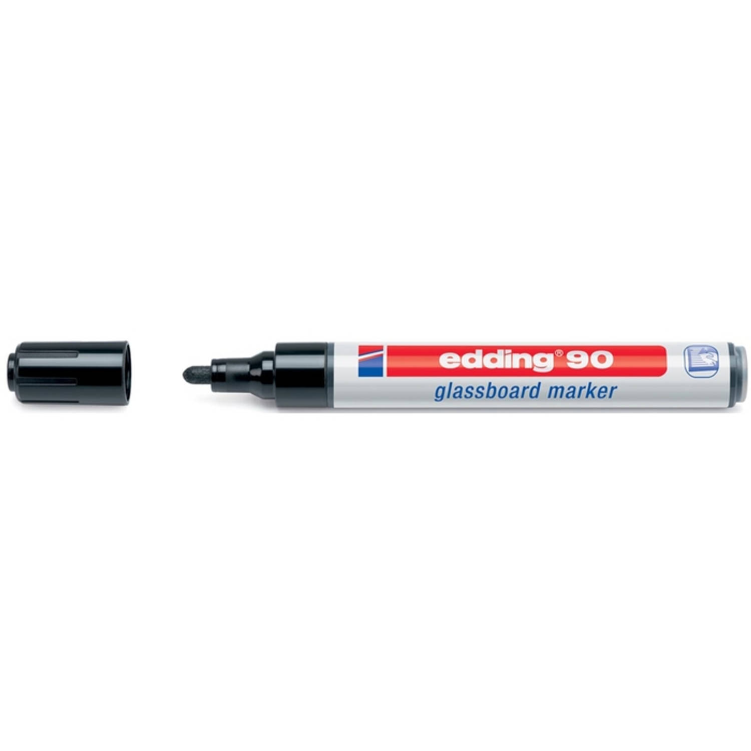 Edding Glasbordmarker 90 - Zwart