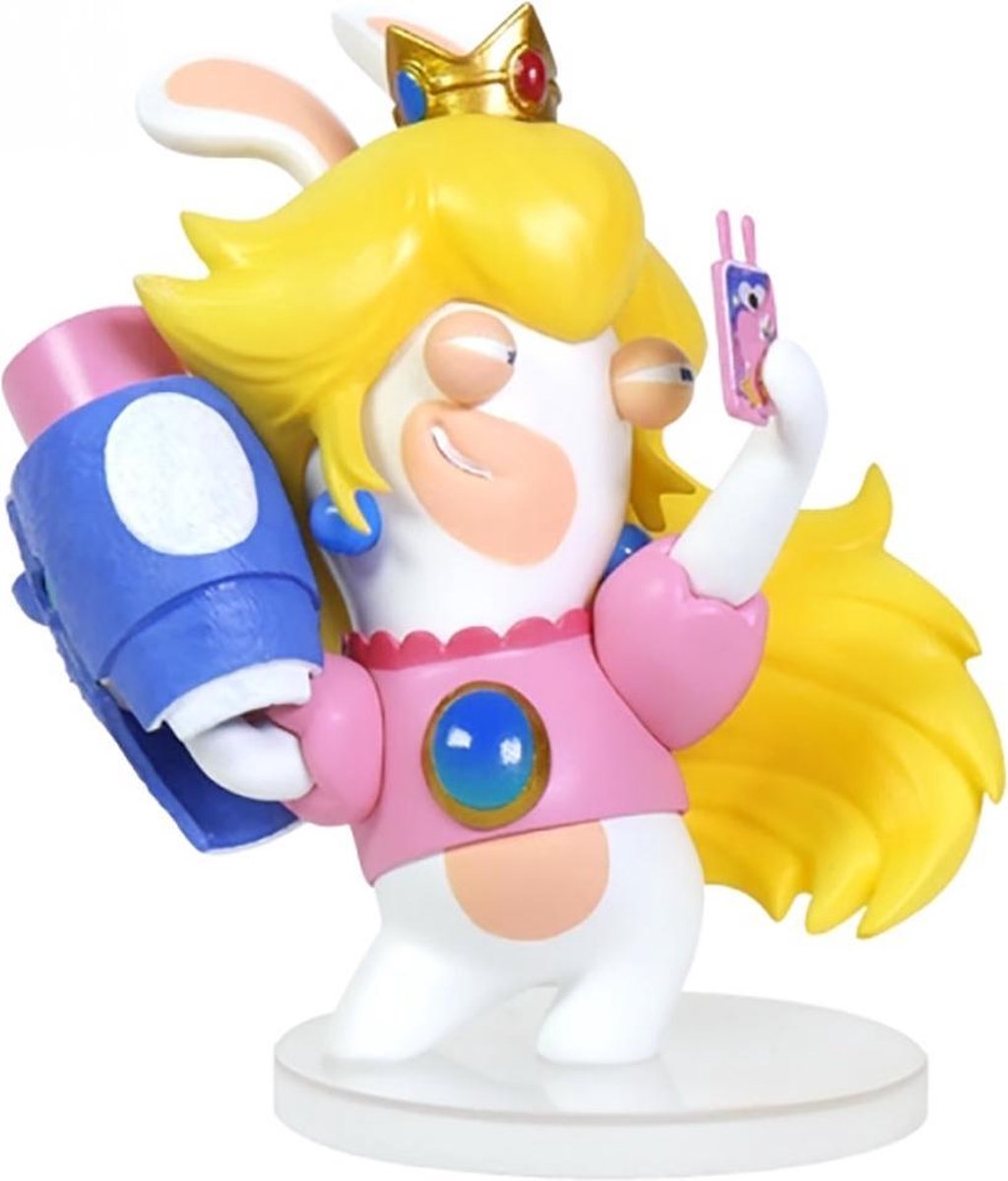 Ubisoft Mario + Rabbids Kingdom Battle - Rabbid Peach Figuur - 8 Cm
