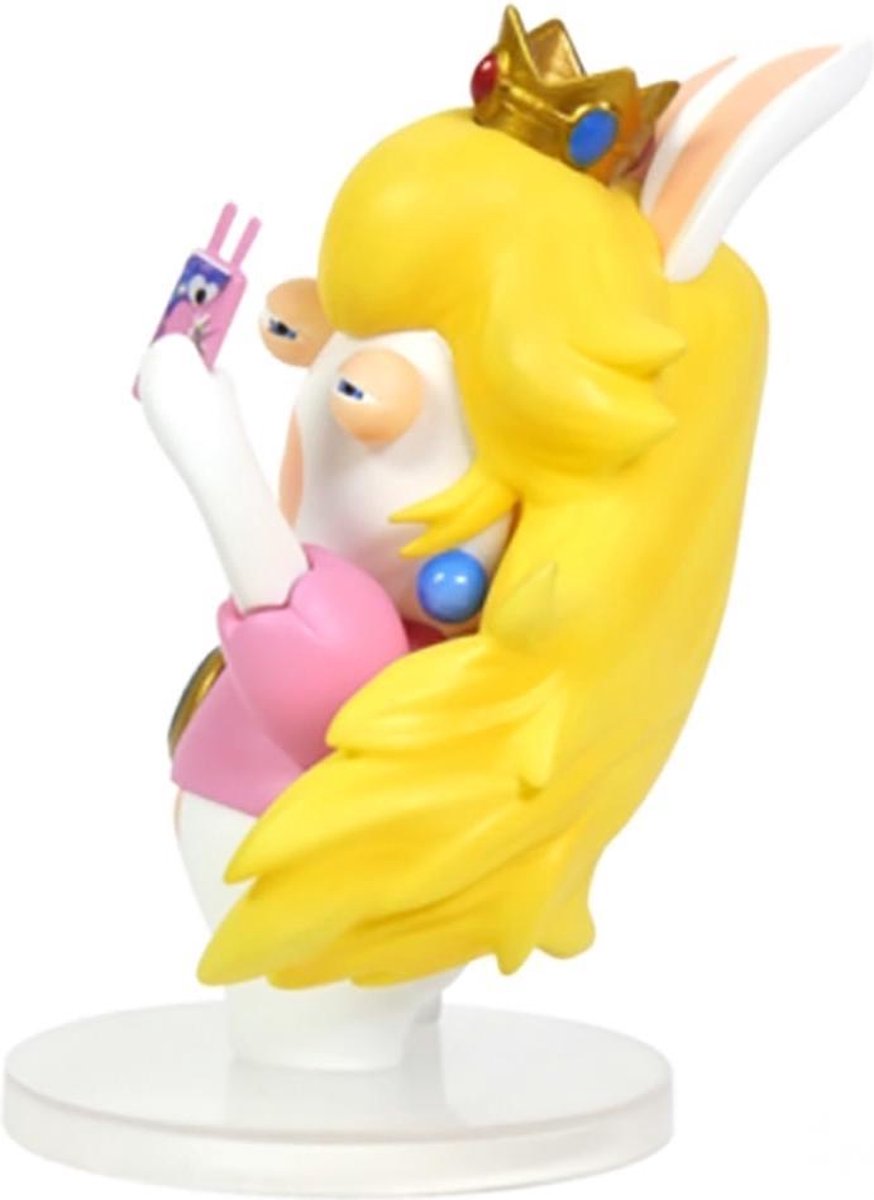 Ubisoft Mario + Rabbids Kingdom Battle - Rabbid Peach Figuur - 8 Cm