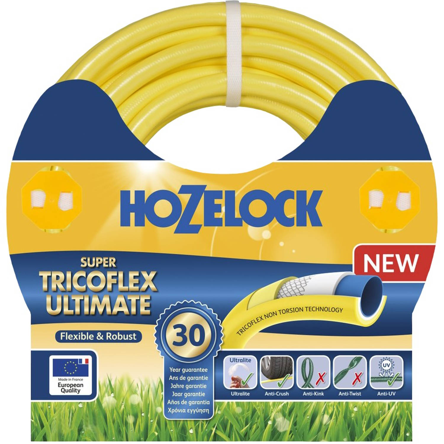 Hozelock 116758 Super Tricoflex Ultimate Slang - Geel