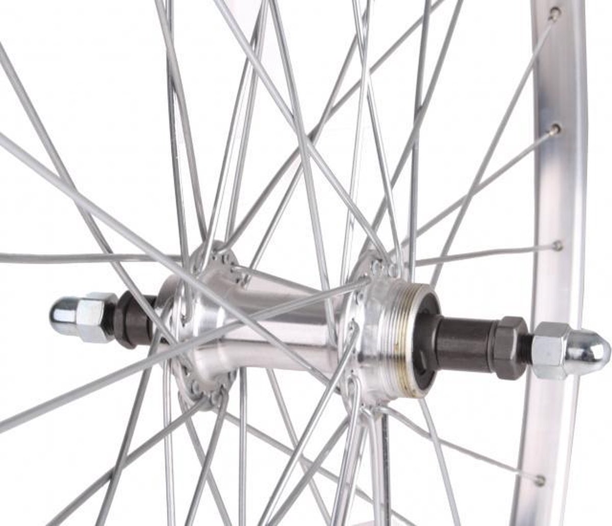 Roland Achterwiel Velgrem 28 Inch 36g Zilver - Silver