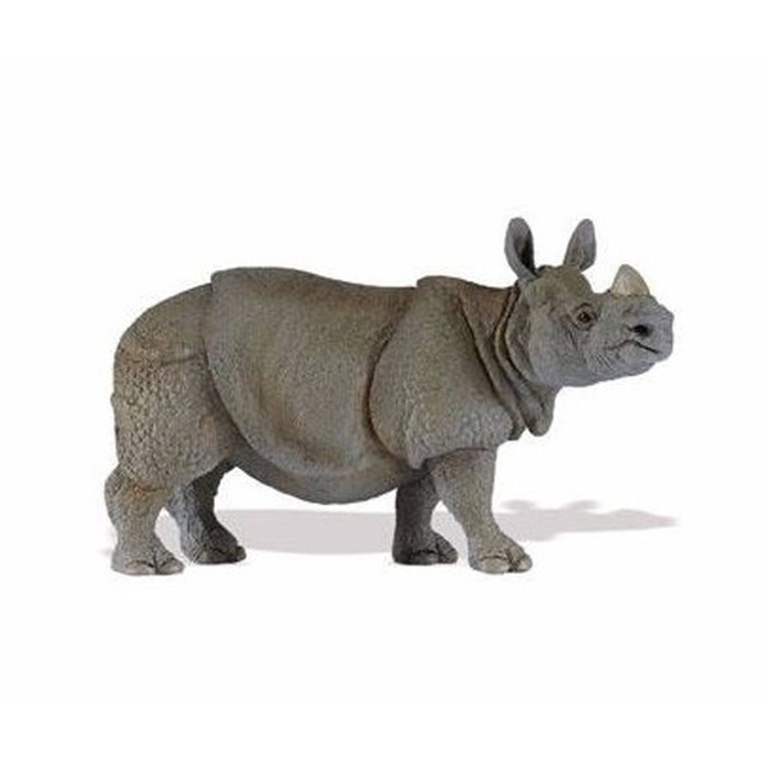 Safari Plastic Indische Neushoorn 12 Cm