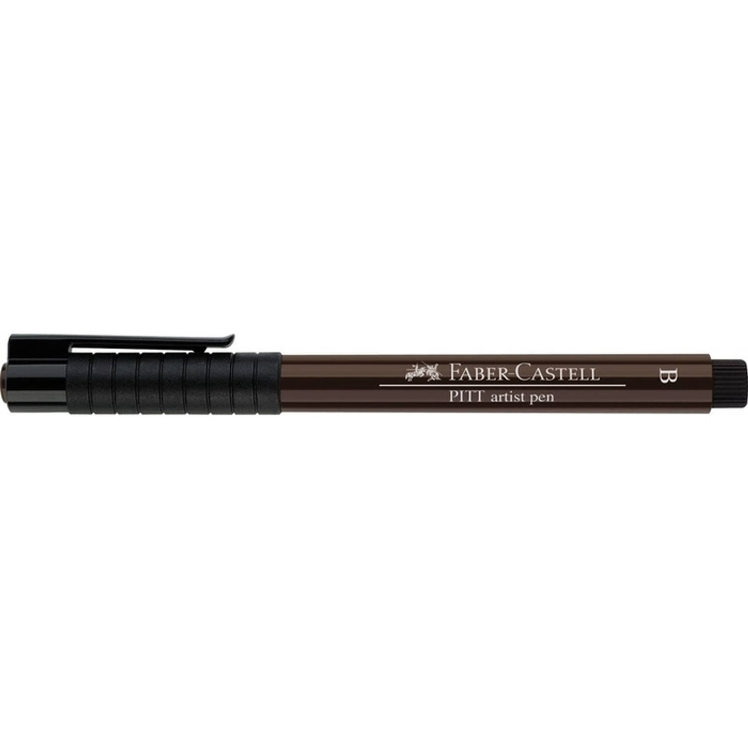 Faber Castell Tekenstift Faber-castell Pitt Artist Pen Brush 175 Sepia - Bruin