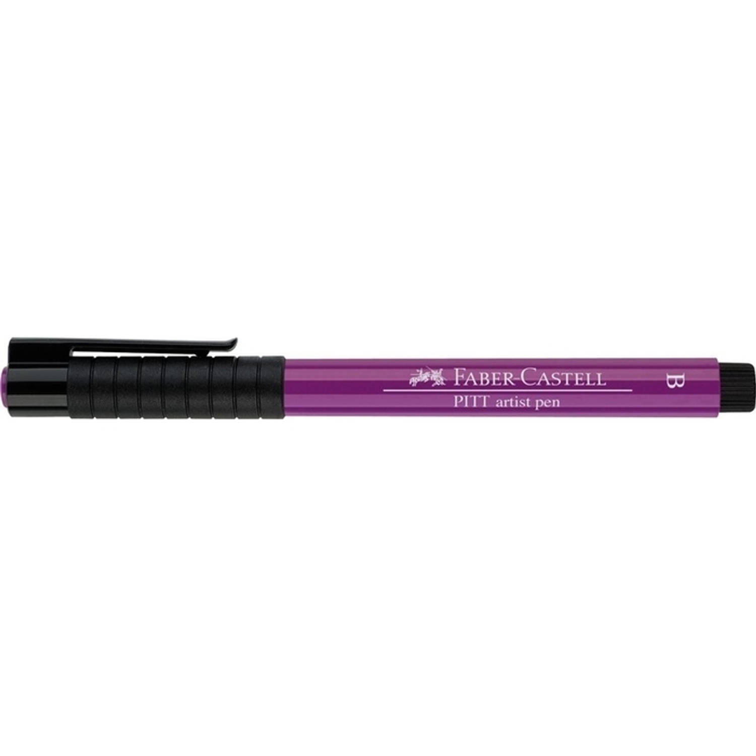 Faber Castell Tekenstift Faber-castell Pitt Artist Pen Brush 134 Donkerviolet - Paars